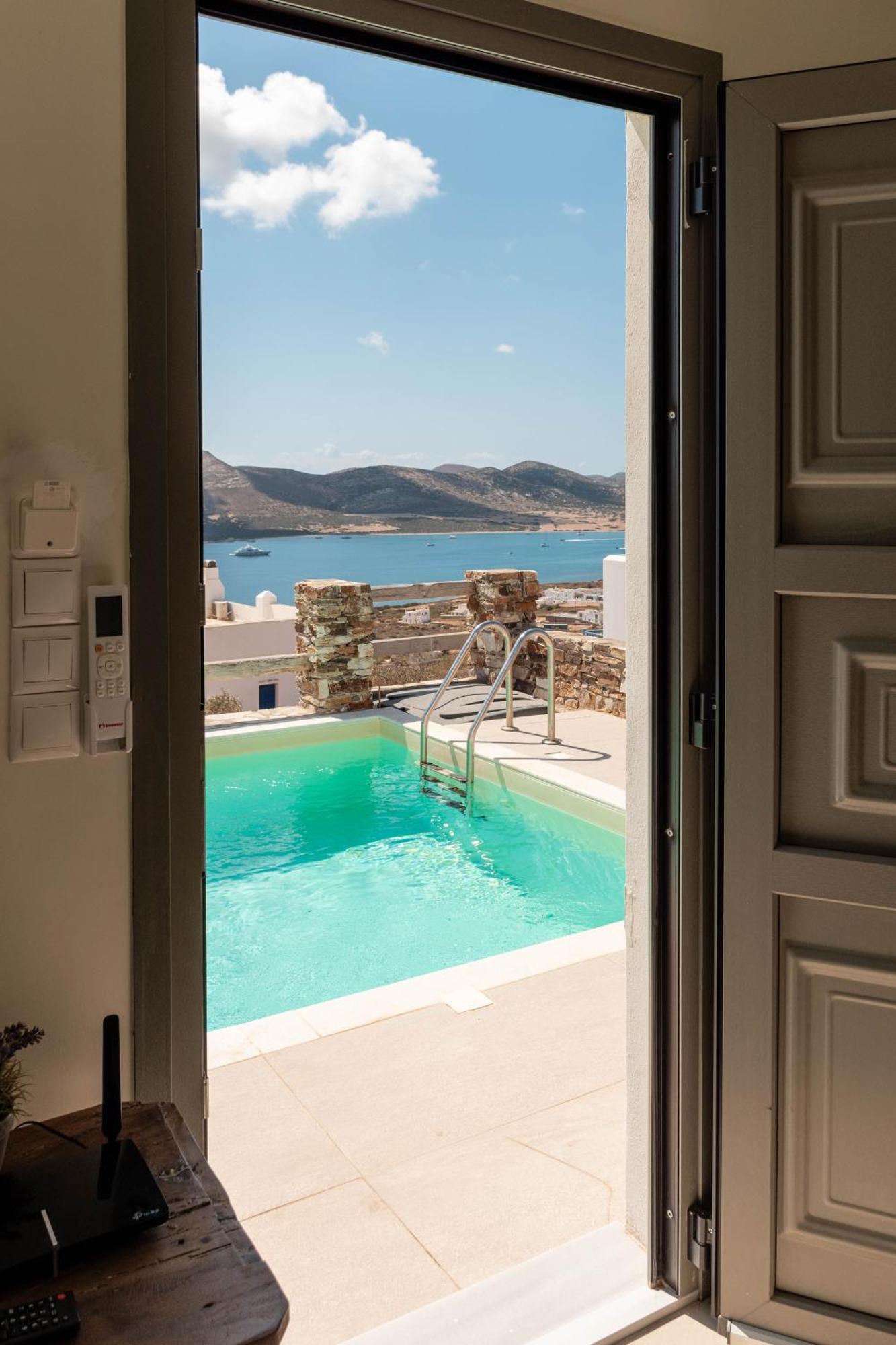 Deja Blue Villa 1 Agios Georgios  Exteriör bild
